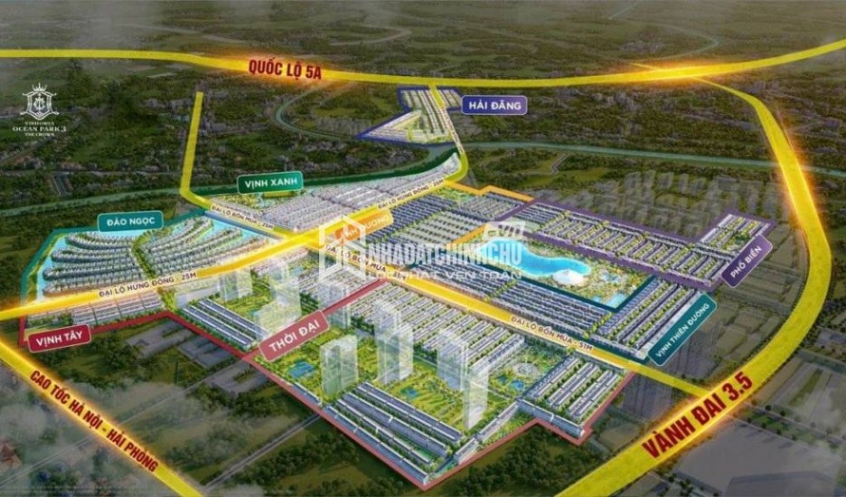 Liền kề ocean park 3, hưng yên